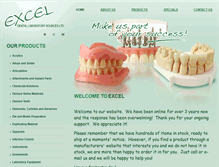 Tablet Screenshot of exceldentalsupplies.com